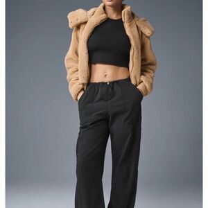 ALO Yoga Tan Teddy Jacket